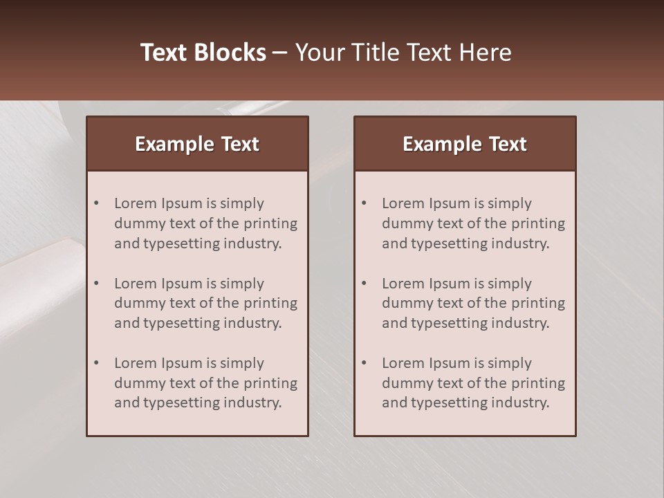 Hunt Armed Conflict PowerPoint Template