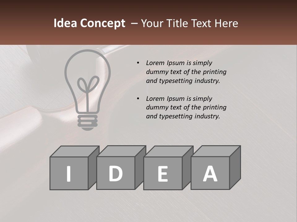 Hunt Armed Conflict PowerPoint Template