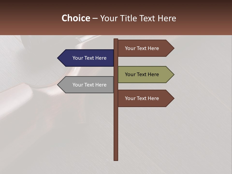 Hunt Armed Conflict PowerPoint Template