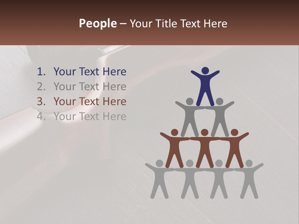 Hunt Armed Conflict PowerPoint Template