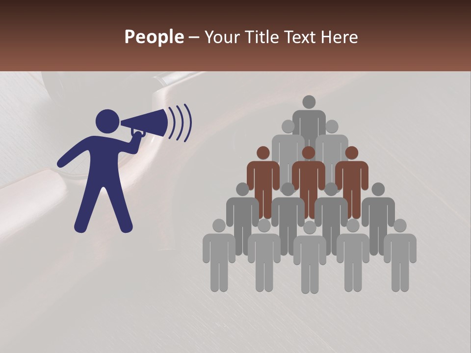 Hunt Armed Conflict PowerPoint Template