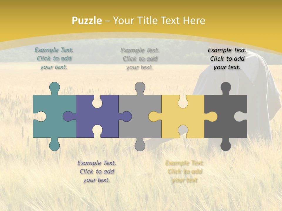 Farmland Grain Nature PowerPoint Template