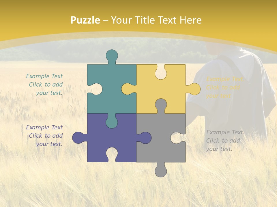 Farmland Grain Nature PowerPoint Template