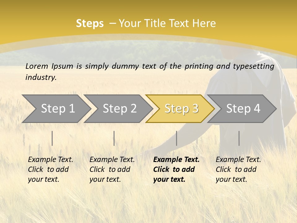 Farmland Grain Nature PowerPoint Template