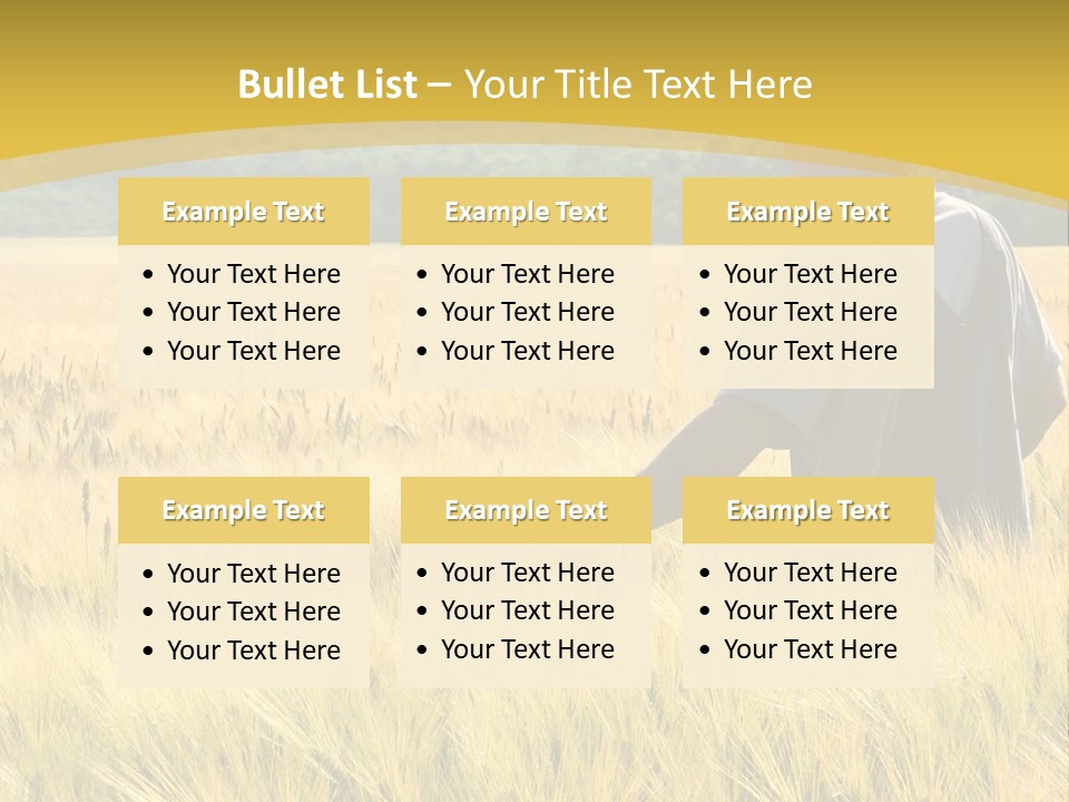 Farmland Grain Nature PowerPoint Template