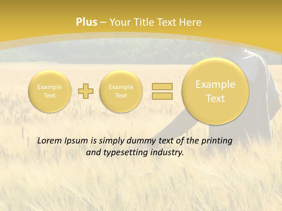 Farmland Grain Nature PowerPoint Template