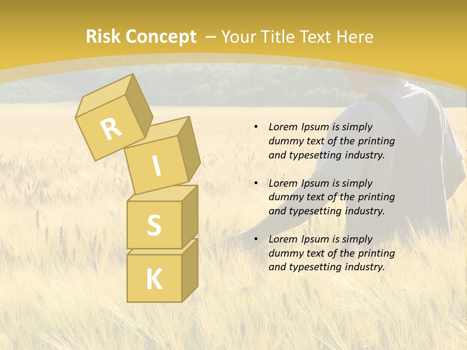 Farmland Grain Nature PowerPoint Template