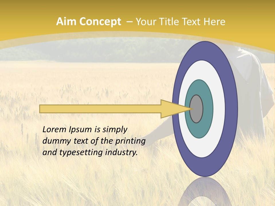 Farmland Grain Nature PowerPoint Template