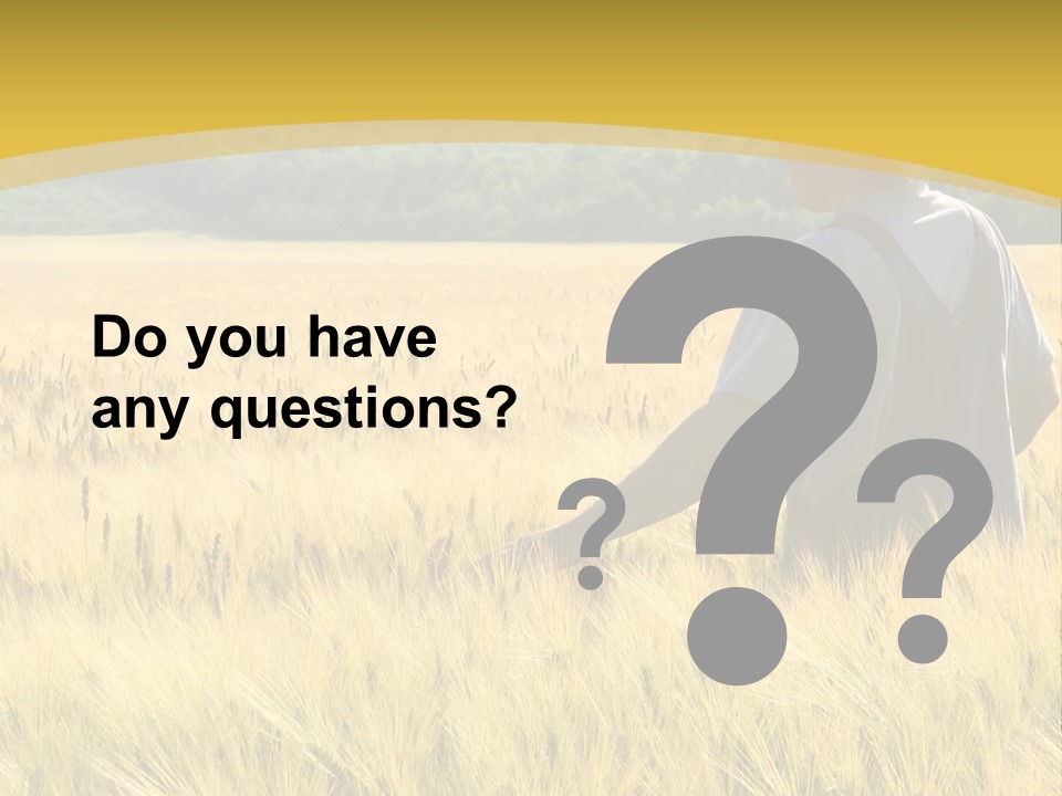 Farmland Grain Nature PowerPoint Template