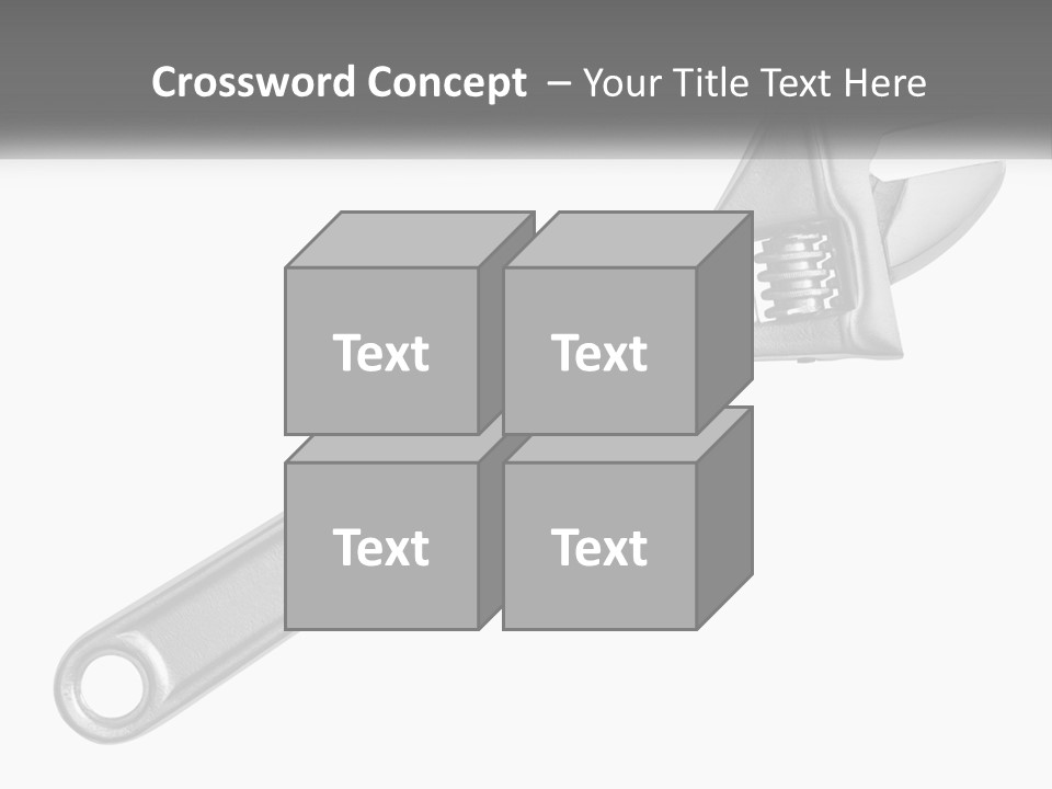 Equipment Steel White PowerPoint Template