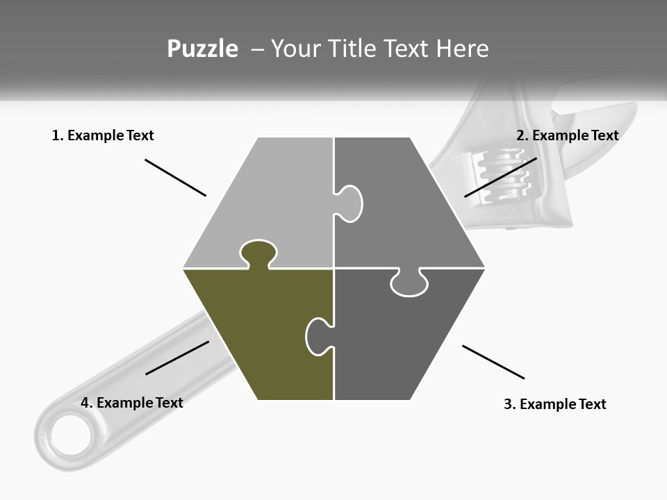 Equipment Steel White PowerPoint Template