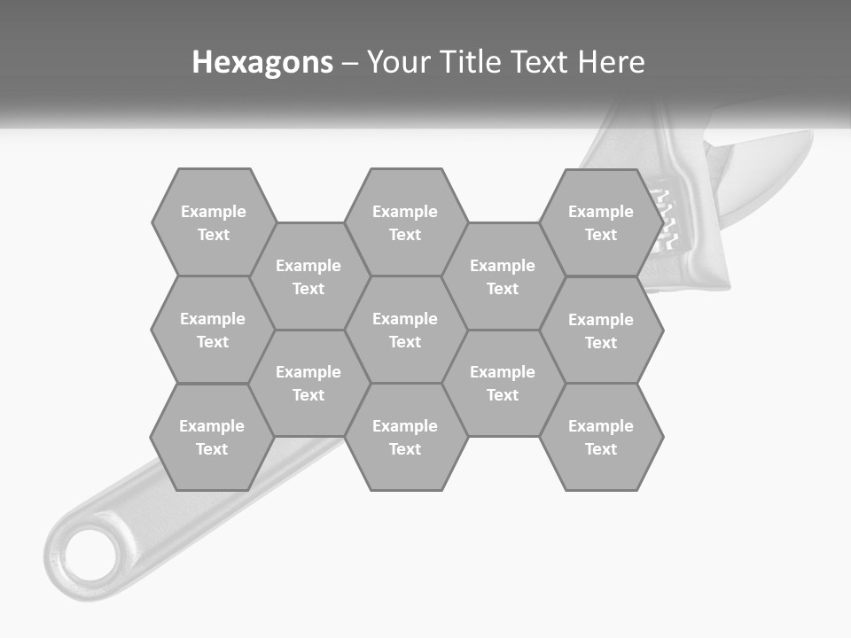 Equipment Steel White PowerPoint Template