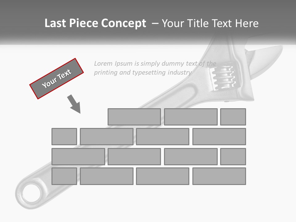 Equipment Steel White PowerPoint Template