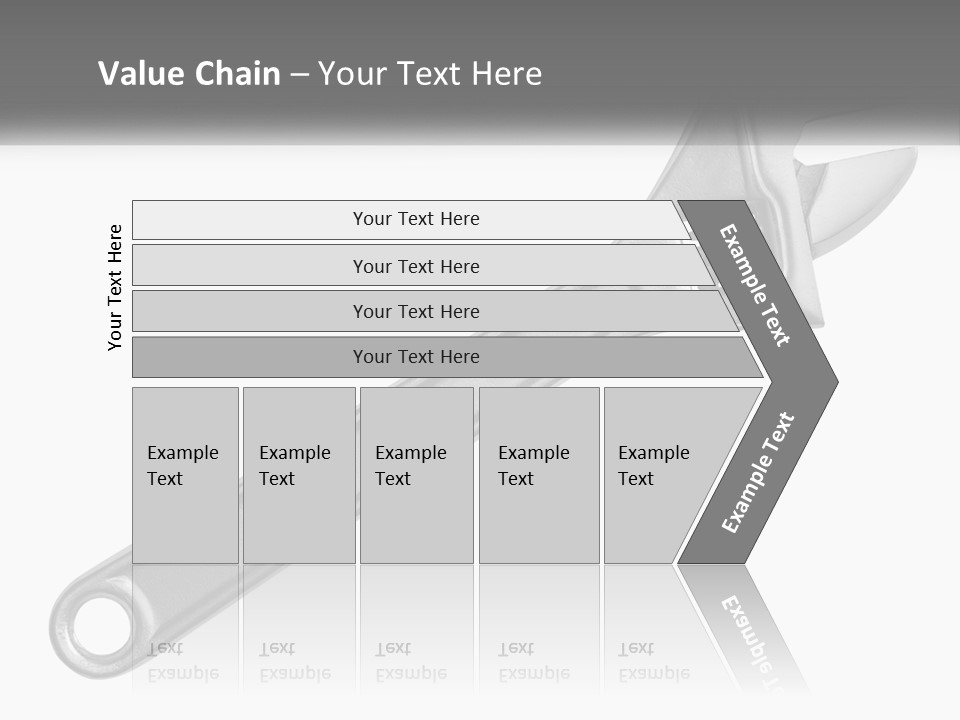 Equipment Steel White PowerPoint Template