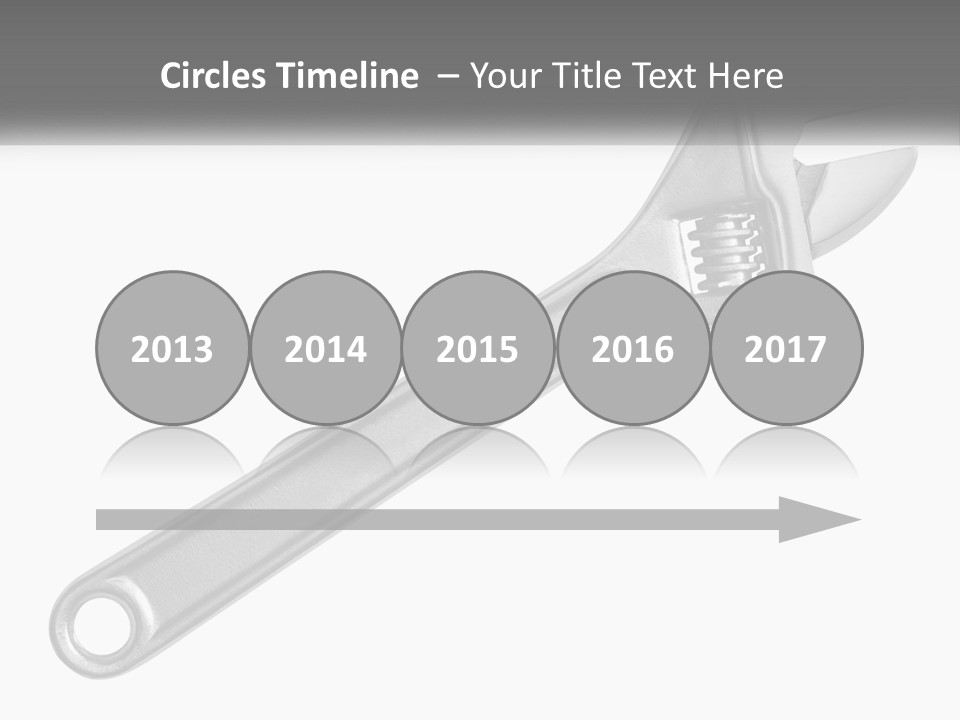 Equipment Steel White PowerPoint Template