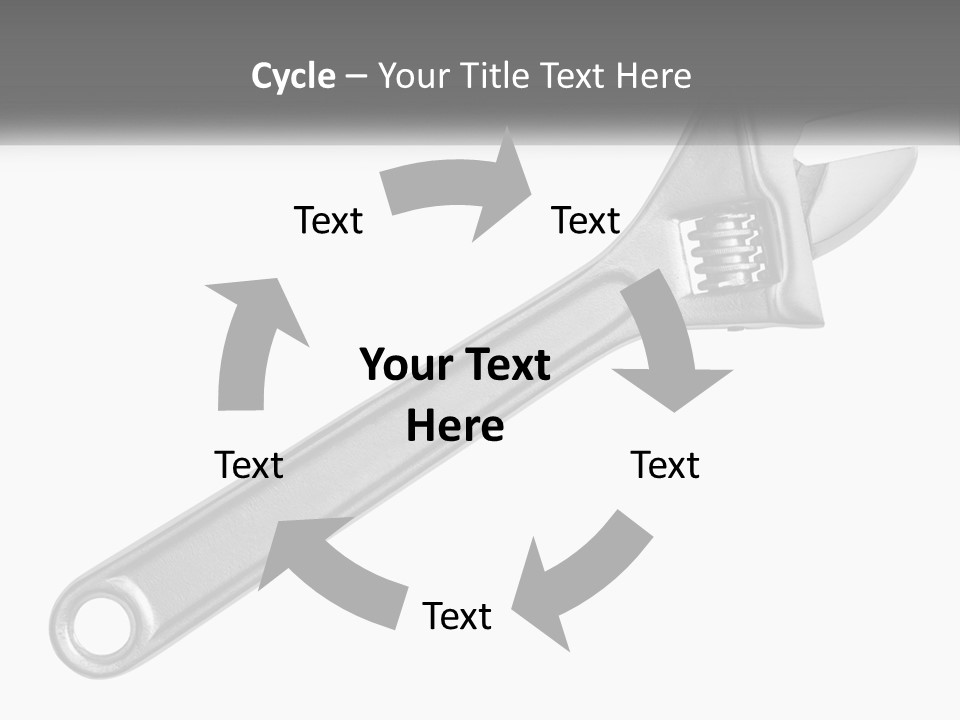 Equipment Steel White PowerPoint Template
