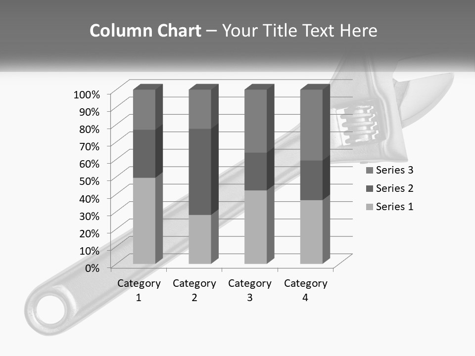Equipment Steel White PowerPoint Template