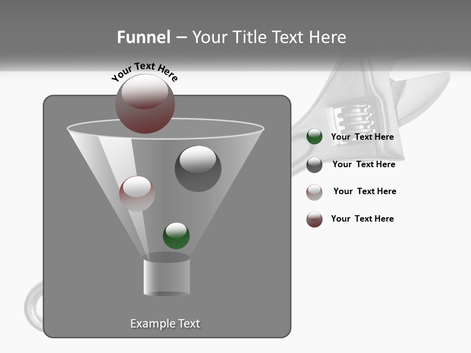 Equipment Steel White PowerPoint Template