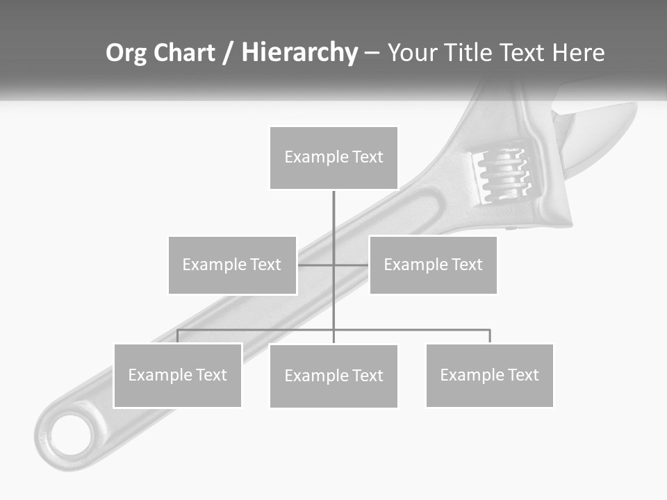Equipment Steel White PowerPoint Template