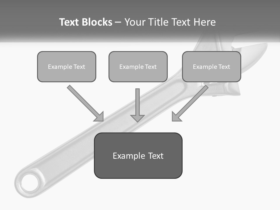 Equipment Steel White PowerPoint Template