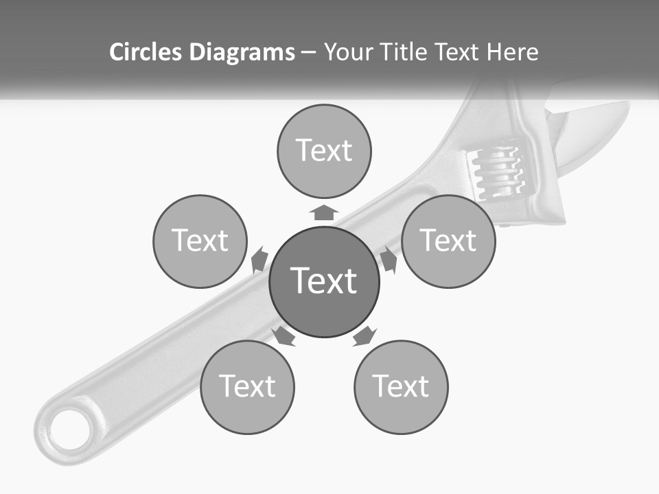 Equipment Steel White PowerPoint Template