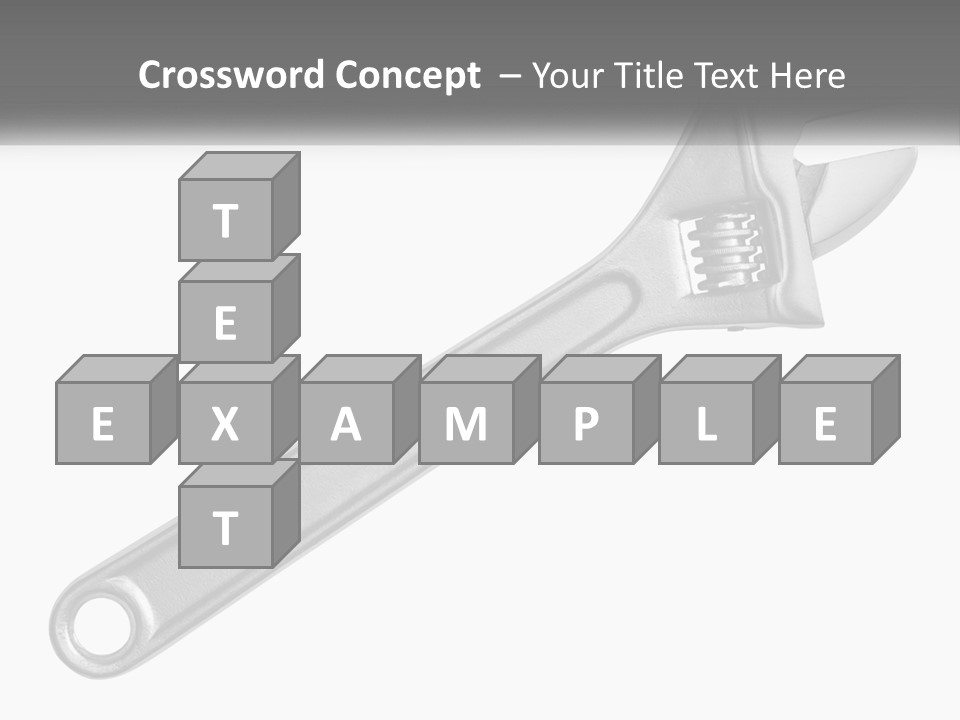 Equipment Steel White PowerPoint Template