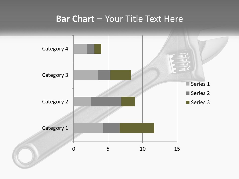 Equipment Steel White PowerPoint Template