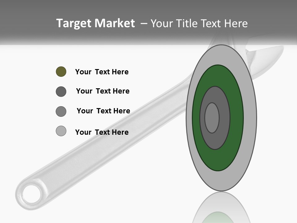 Equipment Steel White PowerPoint Template