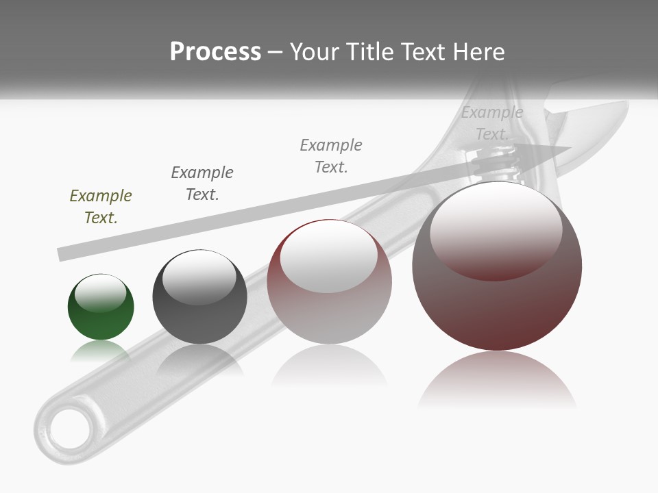 Equipment Steel White PowerPoint Template