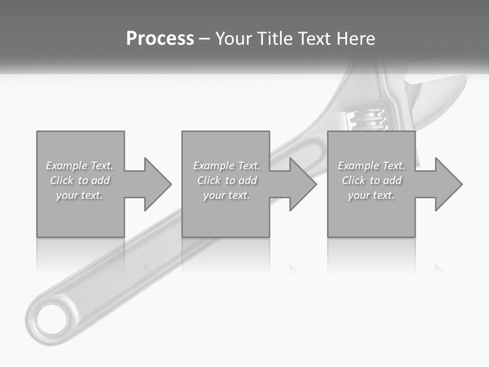 Equipment Steel White PowerPoint Template