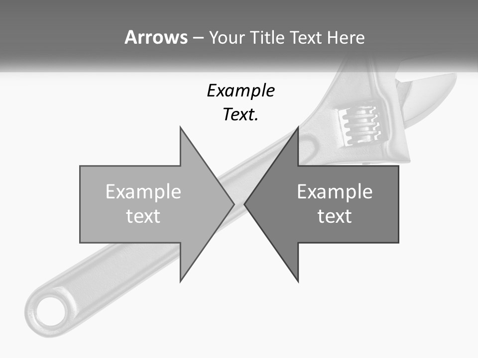 Equipment Steel White PowerPoint Template