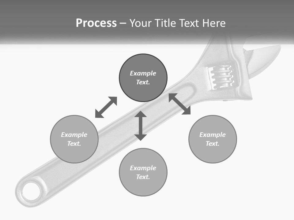 Equipment Steel White PowerPoint Template