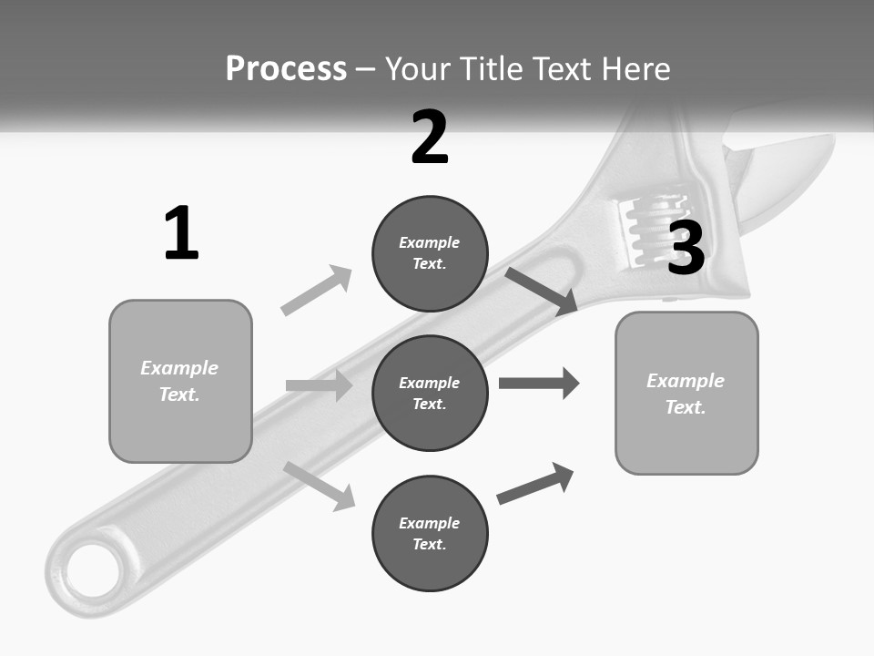 Equipment Steel White PowerPoint Template