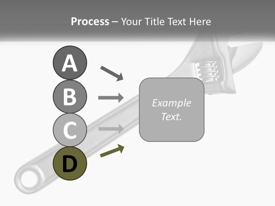 Equipment Steel White PowerPoint Template