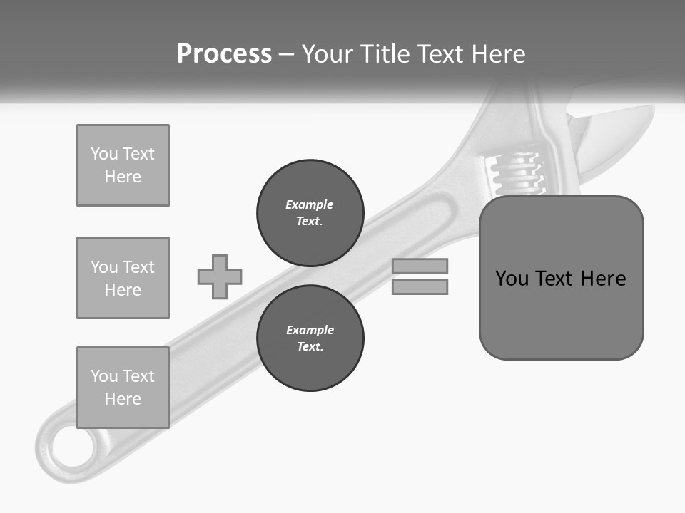 Equipment Steel White PowerPoint Template