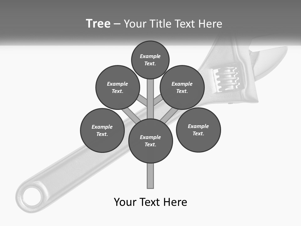 Equipment Steel White PowerPoint Template
