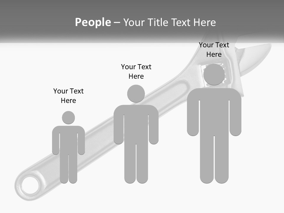 Equipment Steel White PowerPoint Template