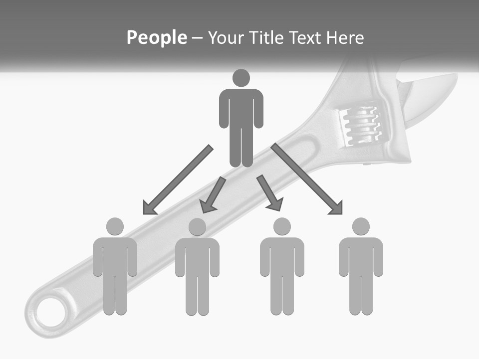 Equipment Steel White PowerPoint Template