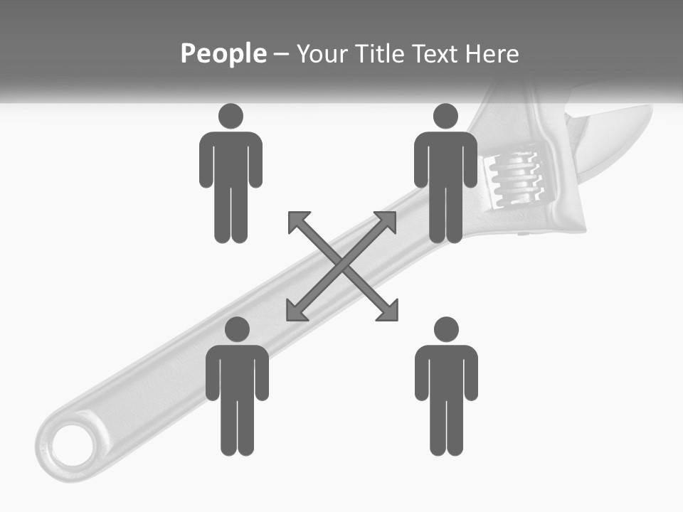 Equipment Steel White PowerPoint Template