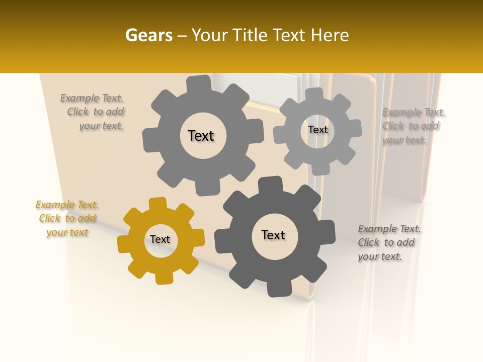 Arranging Paperwork Digitally PowerPoint Template