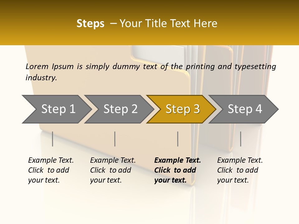 Arranging Paperwork Digitally PowerPoint Template