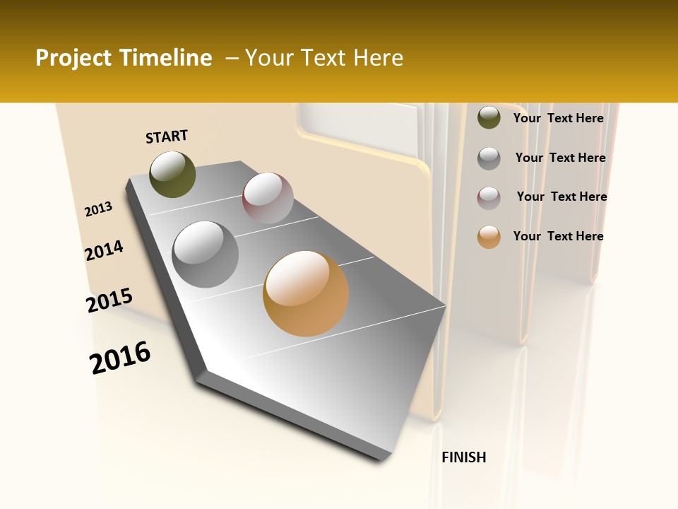 Arranging Paperwork Digitally PowerPoint Template