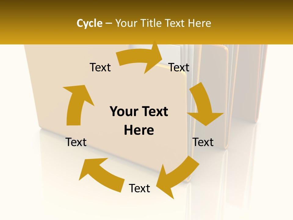 Arranging Paperwork Digitally PowerPoint Template