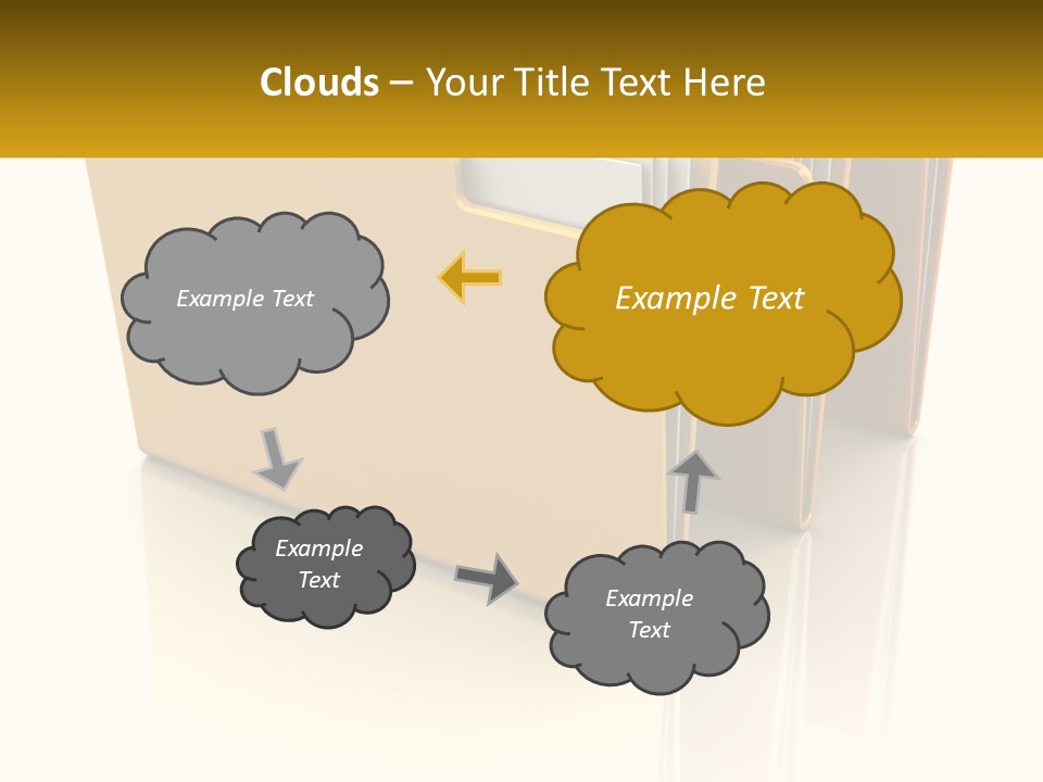 Arranging Paperwork Digitally PowerPoint Template