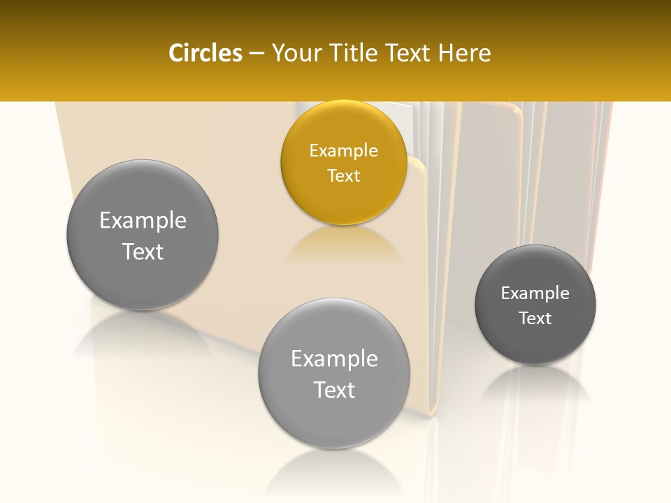 Arranging Paperwork Digitally PowerPoint Template
