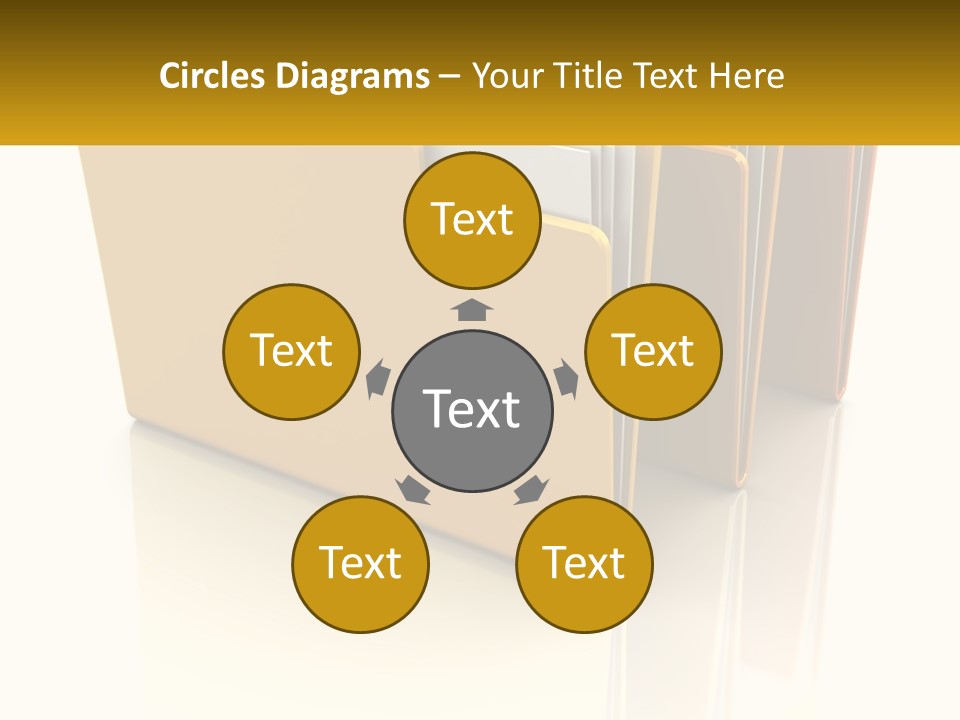 Arranging Paperwork Digitally PowerPoint Template