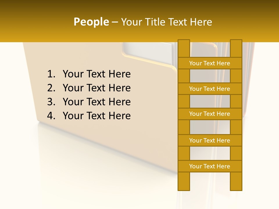Arranging Paperwork Digitally PowerPoint Template