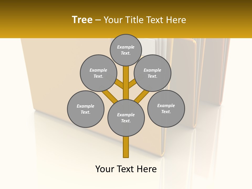 Arranging Paperwork Digitally PowerPoint Template