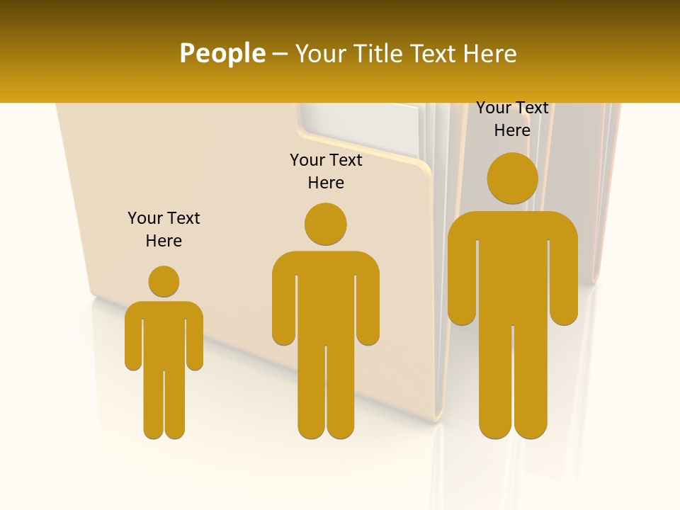 Arranging Paperwork Digitally PowerPoint Template