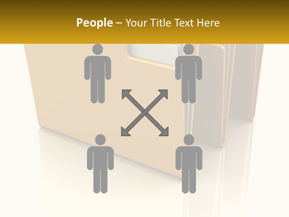 Arranging Paperwork Digitally PowerPoint Template
